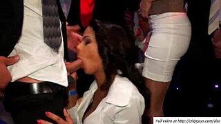 Cheerful sex party with crazy girls porn video