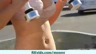 Smooth guy pays amateur chick for sex 9 porn video